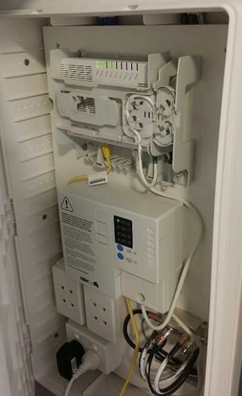 Home/apartment network hub installation, we can also help you with the design, network cabling and pathway of your local NBN access network.