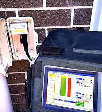 Access network testing to identify and remediate service issues for fibre, copper and HFC technologies